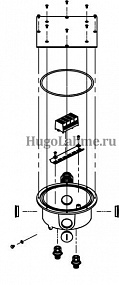 Коробка распределительная VitaLight (Hugo Lahme), 227х227мм